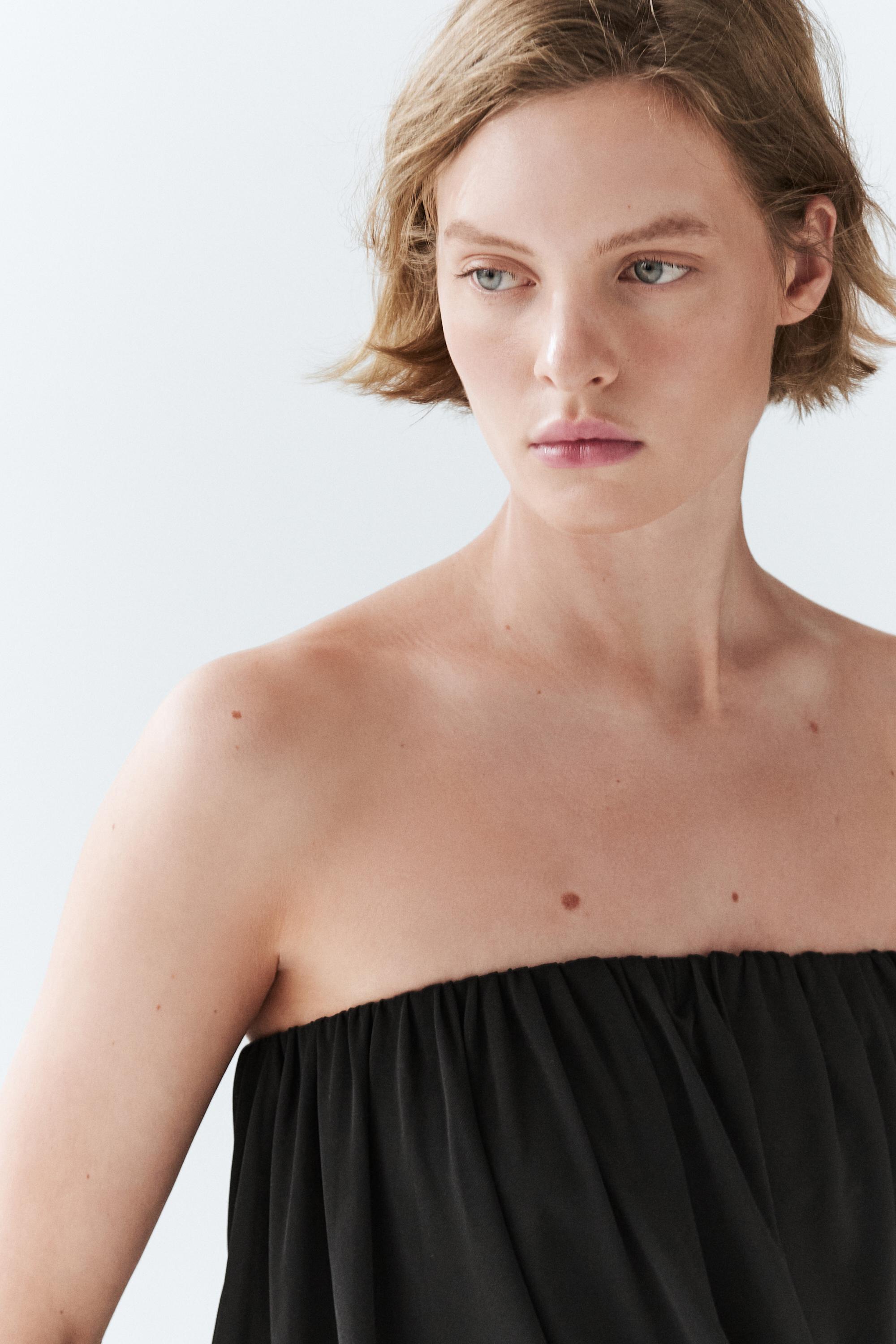 Top bustier fluide